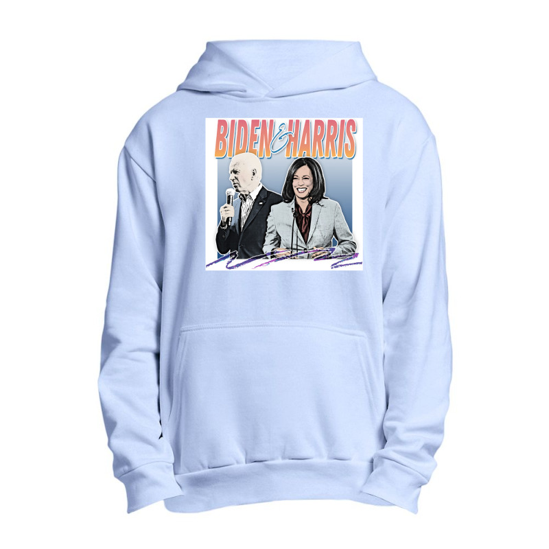 Joe Biden And Kamala Retro Style Fan Design Urban Pullover Hoodie | Artistshot