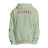 Miramar Florida Souvenir Sport College Style Text T Shirt Urban Pullover Hoodie | Artistshot