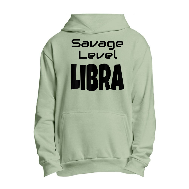 Savage Level Libra Zodiac Sign Astrology Astrological Star T Shirt Urban Pullover Hoodie | Artistshot