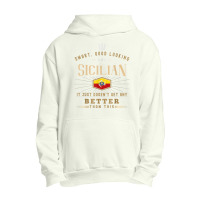 Sicily Flag Souvenirs For Sicilians Men & Women T Shirt Urban Pullover Hoodie | Artistshot