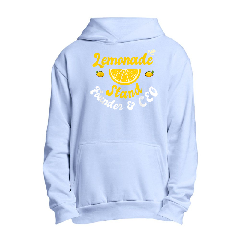 Lemonade Stand Founder & Ceo Funny Lemon Juice Business T Shirt Urban Pullover Hoodie | Artistshot