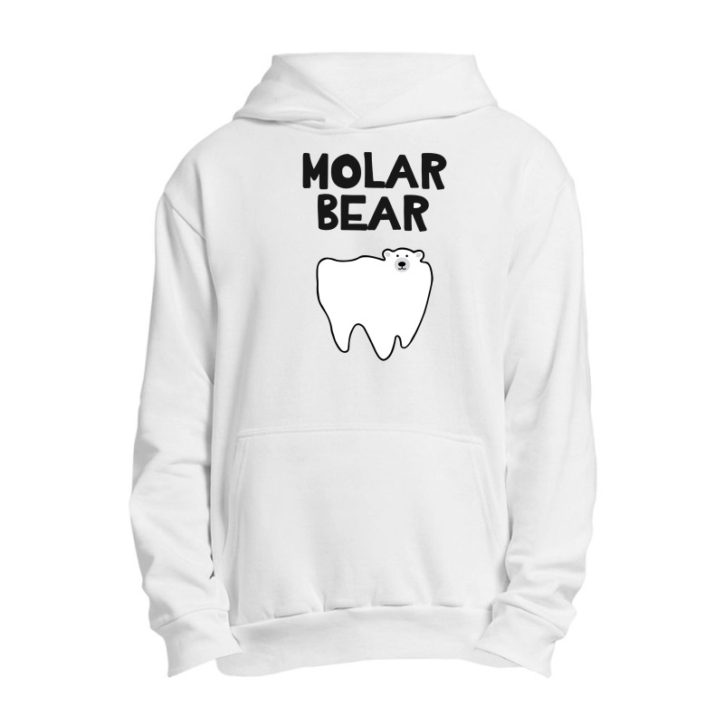 Molar Bear   Funny Polar Bear Urban Pullover Hoodie by mampubae | Artistshot