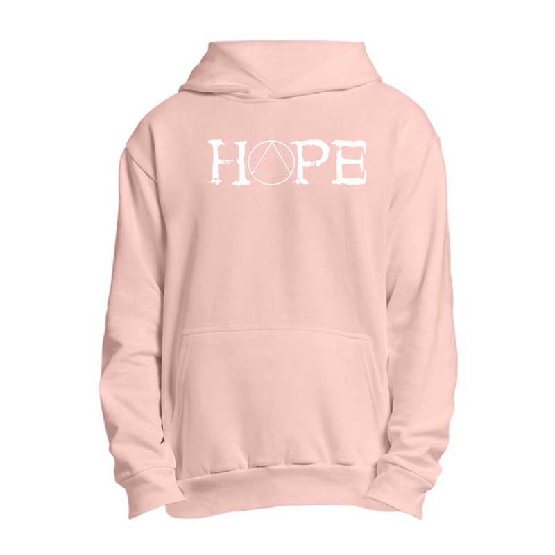 Sobriety Hope Recovery Urban Pullover Hoodie | Artistshot