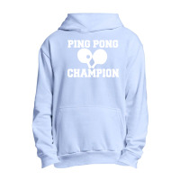 Ping Pong Champion Urban Pullover Hoodie | Artistshot