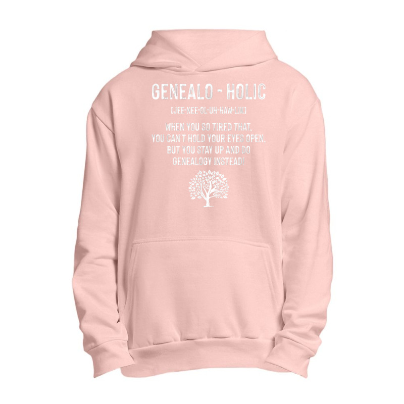 Genealogist Genealogy Roots Finder Historian Genealo Holic T Shirt Urban Pullover Hoodie | Artistshot