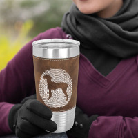 Hygenhund T  Shirt Hygenhund D N A Fingerprint I Dog Hygenhund T  Shir Leatherette Tumbler | Artistshot