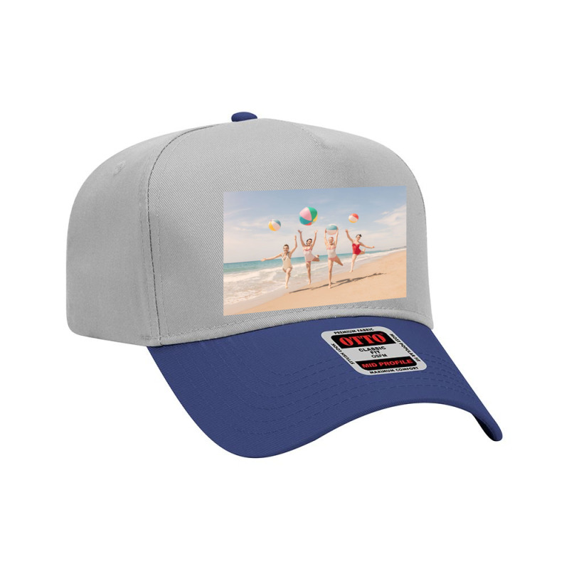 Seaside Circus Malins Adjustable Baseball Cap by michaelmore677 | Artistshot