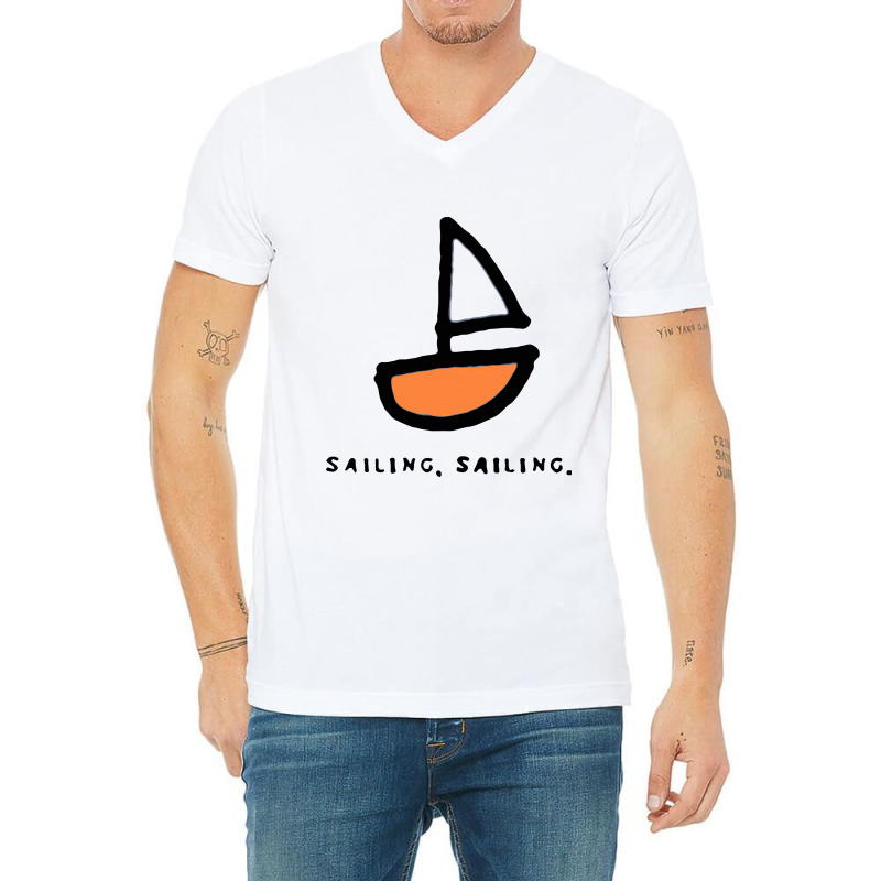 Sailing V-neck Tee | Artistshot