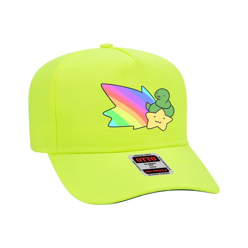 Rainbow Shooting Star Snake Adjustable Baseball Cap | Artistshot