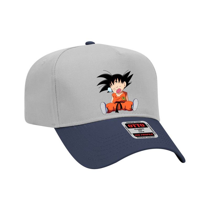 Sleeping Little Goku Adjustable Baseball Cap by Santika | Artistshot