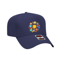 Planet Space Solar System Adjustable Baseball Cap | Artistshot