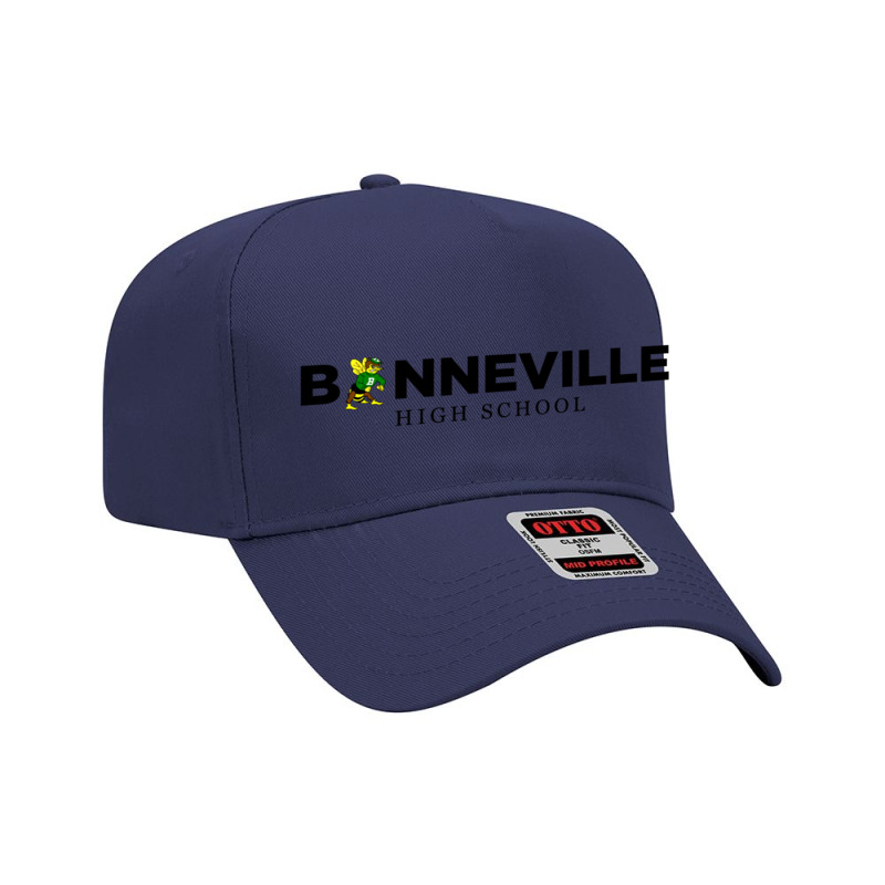 Bonneville High School 2 Adjustable Baseball Cap by almeroalvin | Artistshot