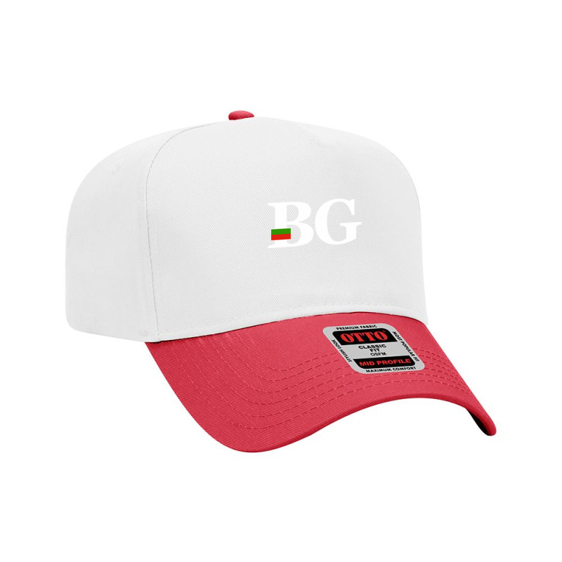 Bulgaria Flag And Country Initials Adjustable Baseball Cap by cidolopez | Artistshot