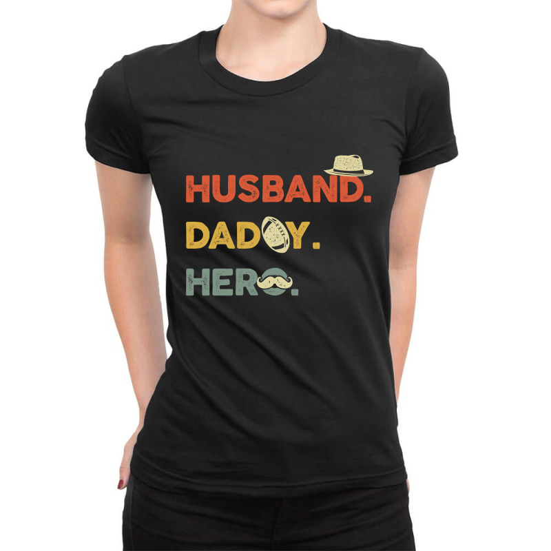 Daddy Ladies Fitted T-Shirt by Disgus_Thing | Artistshot