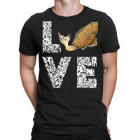 Halibut Love Fisherman Halibut Fish Flounder Fish Fishing T Shirt T-shirt | Artistshot