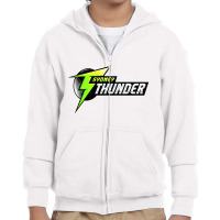 Sydney Thunder Youth Zipper Hoodie | Artistshot