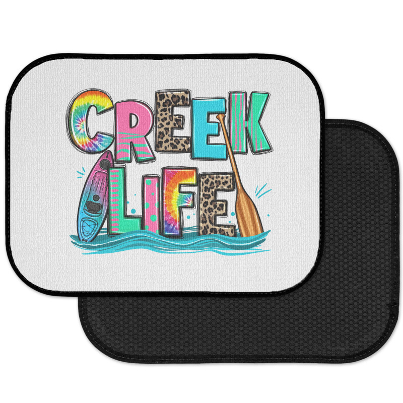 Creek Life Kayaking Rear Car Mat | Artistshot