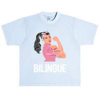 Maestra Bilingue Bilingual Spanish Teacher Long Sleeve T Shirt Urban Heavy T-shirt | Artistshot