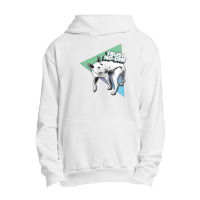 Trust No One Nihilist Dog Design Urban Pullover Hoodie | Artistshot