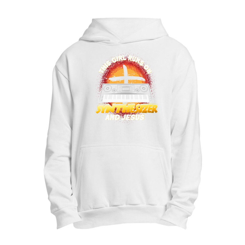 Runner Run Runner This Girl Runs On Synthesizer And Jesus Gift158 Run Urban Pullover Hoodie | Artistshot