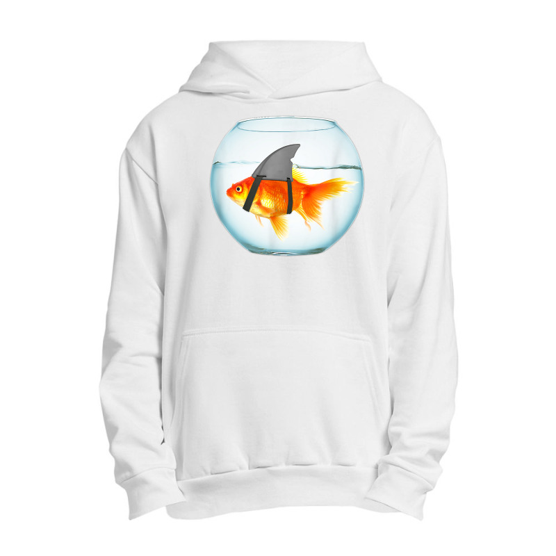 Function   Goldfish Shark Fin Fashion T Shirt Urban Pullover Hoodie | Artistshot