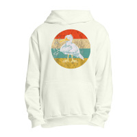 Seagull Vintage Retro Seabird Harbour Albatros Seagull Lover Urban Pullover Hoodie | Artistshot