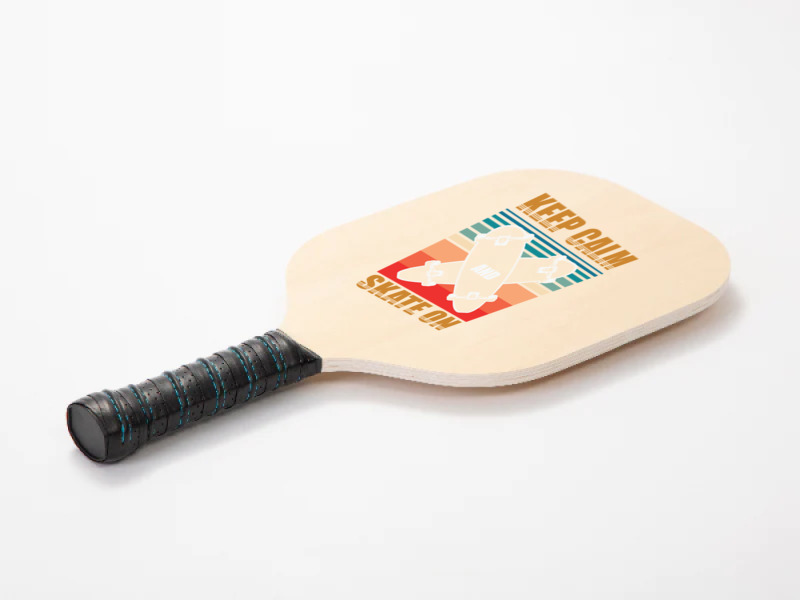 Cool Skateboarding Keep Calm 23418410 Pickleball Paddle | Artistshot