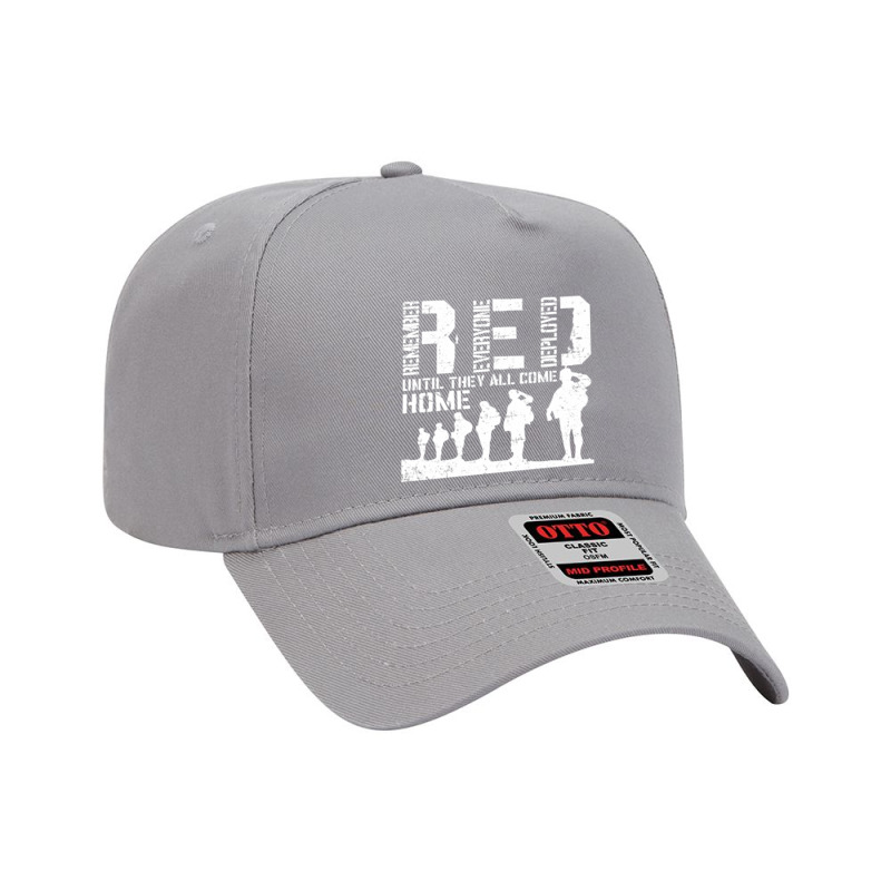 Wear Red Until They All Come Home Deployed Solders Red Friday Military Adjustable Baseball Cap | Artistshot