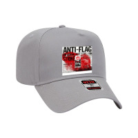 Anti Flag The General Strike Tour Dates 2022 Sukoharjo Adjustable Baseball Cap | Artistshot