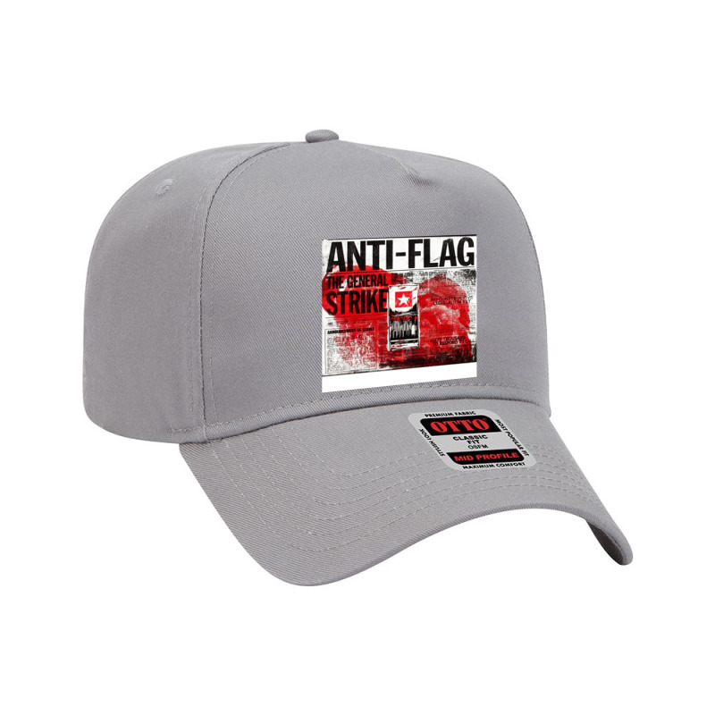 Anti Flag The General Strike Tour Dates 2022 Sukoharjo Adjustable Baseball Cap by adnanbuyung | Artistshot