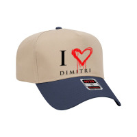 I Love Dimitri Vampire Academy Adjustable Baseball Cap | Artistshot