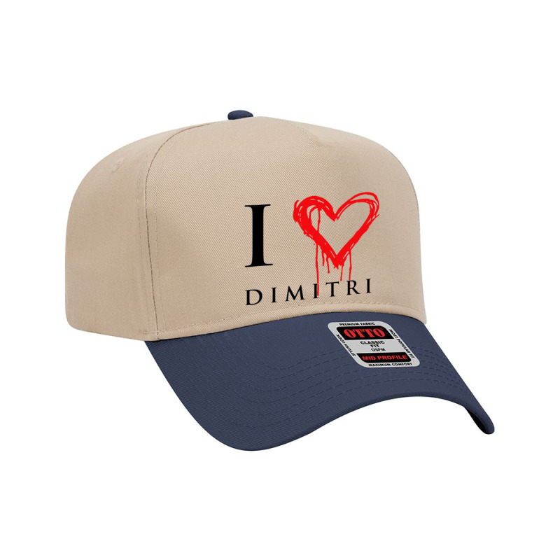 I Love Dimitri Vampire Academy Adjustable Baseball Cap by Semilir | Artistshot