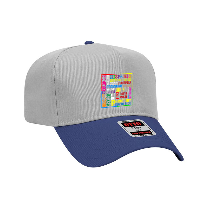 All Latin American Latino Hispanic Heritage Month Adjustable Baseball Cap by LemonJack | Artistshot