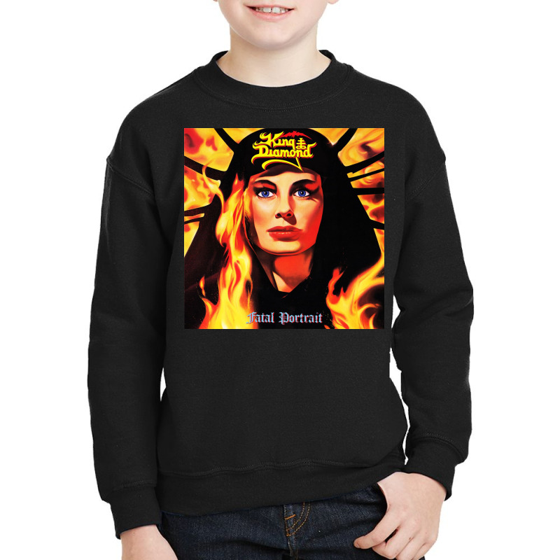 King Diamond Fatal Portrait Tour 2022 Youth Sweatshirt by holmess82 | Artistshot