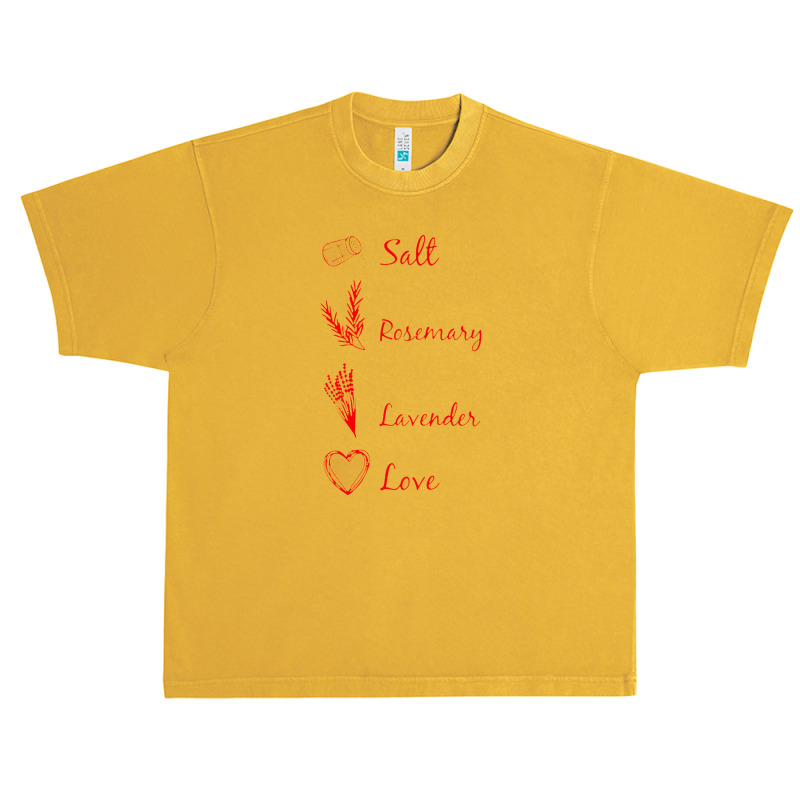 Salt Rosemary Lavender Love Urban Heavy T-shirt | Artistshot