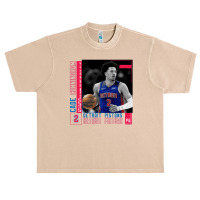 Cade Cunningham Basketball Urban Heavy T-shirt | Artistshot