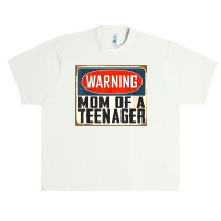 Mom Of A Teenager 13th Birthday Matching Official Teenager T Shirt Urban Heavy T-shirt | Artistshot