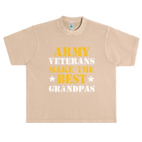 Us Army Veterans Make The Best Grandpas Faded Grunge Urban Heavy T-shirt | Artistshot