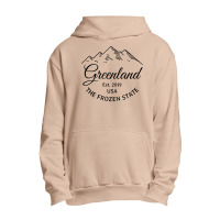 Greenland The Frozen State T Shirt Urban Pullover Hoodie | Artistshot