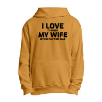 Billiards Snooker Pool Player Cue Sports Husband Wife Urban Pullover Hoodie | Artistshot