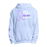 Her Fight Is My Fight   Domestic Violence Awareness Ribbon T Shirt Urban Pullover Hoodie | Artistshot