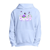 Hope Hydrangea Flower Butterfly Domestic Violence Awareness T Shirt Urban Pullover Hoodie | Artistshot