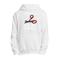 Runs With Trauma Shears Emt Emergency Medical Technician Ems Urban Pullover Hoodie | Artistshot