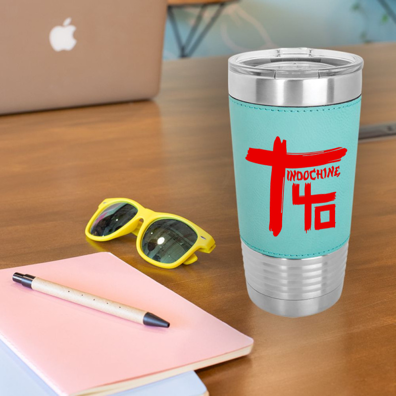 Indochine - French Pop Rock And New Wave Leatherette Tumbler | Artistshot