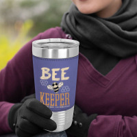 Bee Beekeeper If You Run I Run Honeybee Queen Bee Spread Honey 472 Hiv Leatherette Tumbler | Artistshot