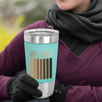 Dripping Melanin Black Pride Black History Gift Leatherette Tumbler | Artistshot