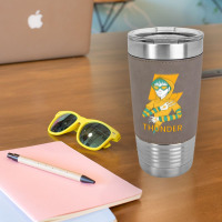 Thunder Man Leatherette Tumbler | Artistshot