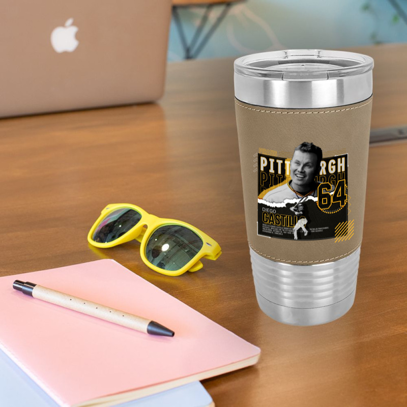 Diego Castillo Baseball Leatherette Tumbler | Artistshot