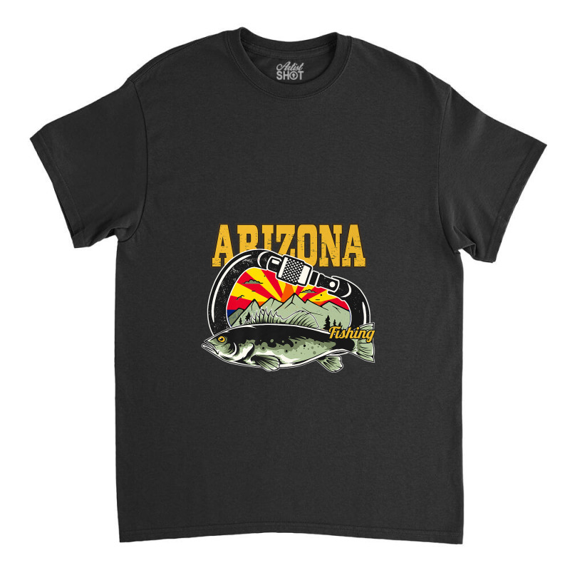 Carabiner Arizona Fishing Premium Classic T-shirt | Artistshot