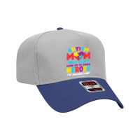 Autism Mom People Look Up Their Heroes Raising Mine Gift T Shirt Adjustable Baseball Cap | Artistshot